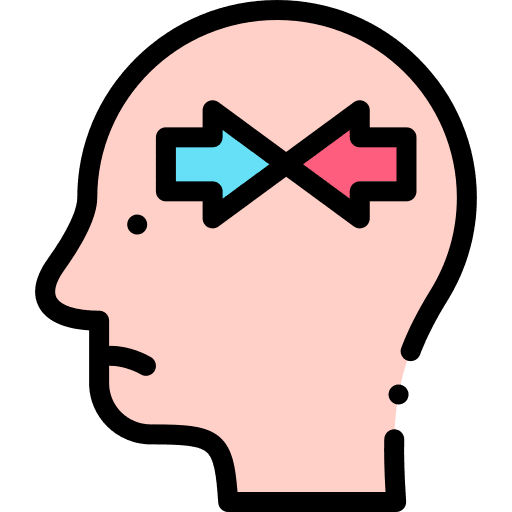 Brain mind healthcare and medical miscellaneous icon