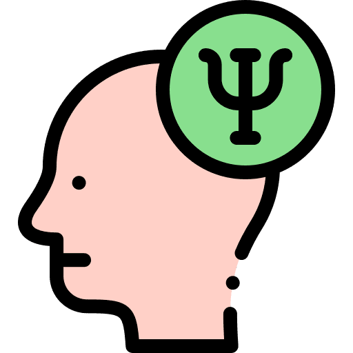 Psychology mind psychology user icon