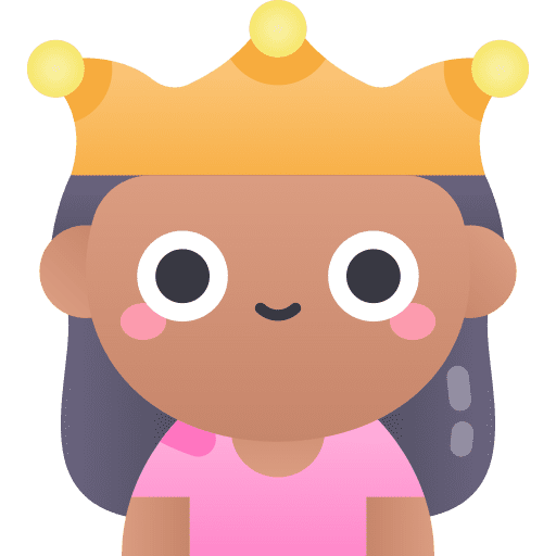 Girl girl party hat crown icon