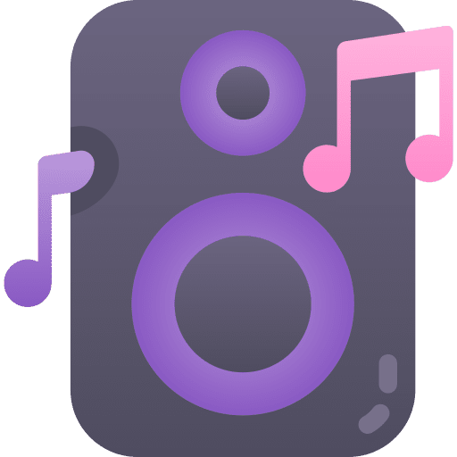 Speaker party electronics music icon