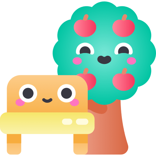 Park leisure landscape spring icon