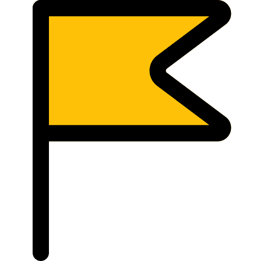 Goal flags flag objective icon