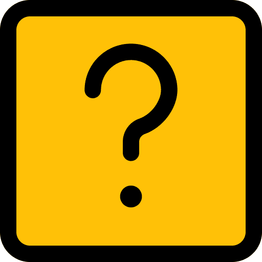 Help faq square information icon