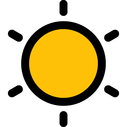 Brightness brightness bright light icon