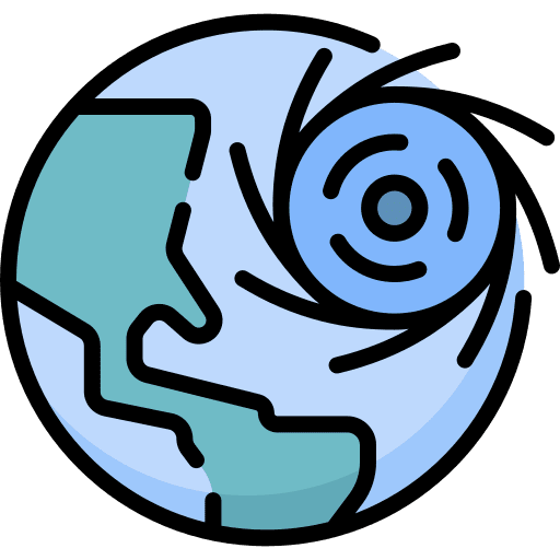 Cyclone windy cyclone whirlwind icon