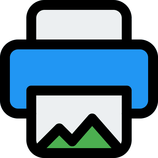 Printer button image tools icon