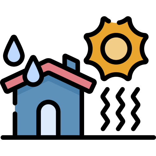 Heat wave sun heat wave weather icon