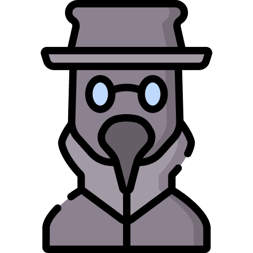 Plague festival celebration birthday and party icon