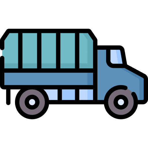 Truck transportation transport automobile icon