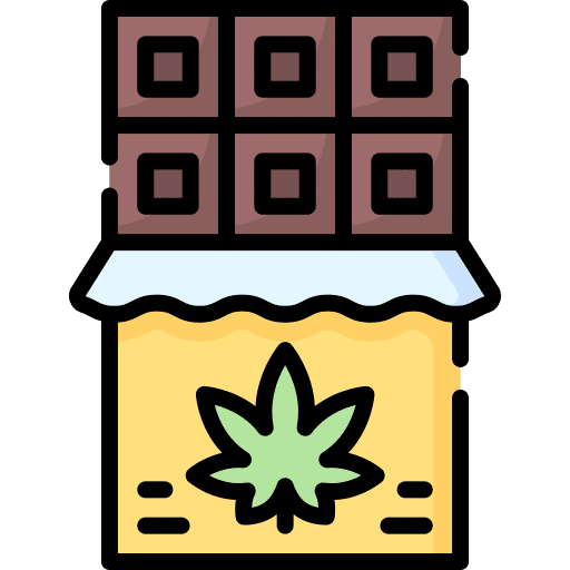 Chocolate sweet snack chocolate icon