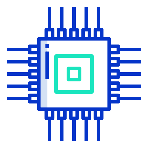 Cpu electronics cpu ram icon