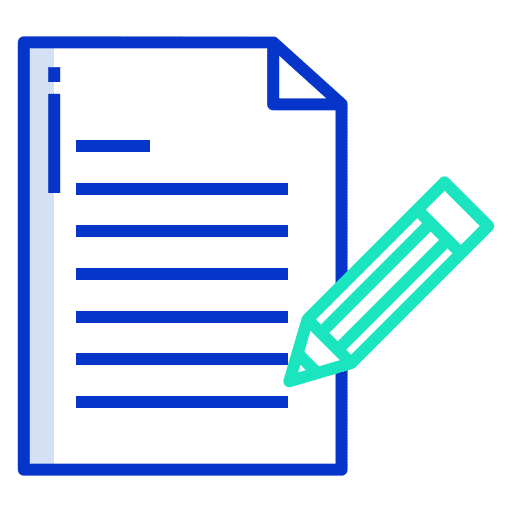 Document paper page files and folders icon