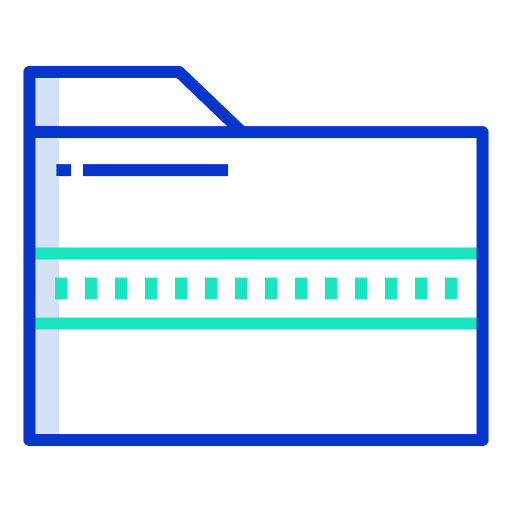 Folder storage data storage ui icon
