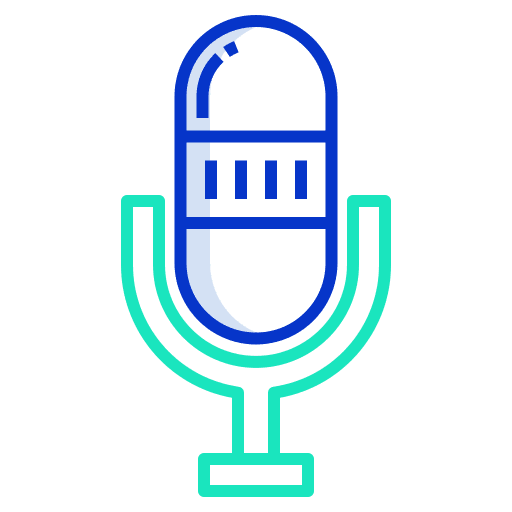 Microphone ui microphone voice recording icon