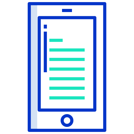 Mobile phone mobile cellphone icon