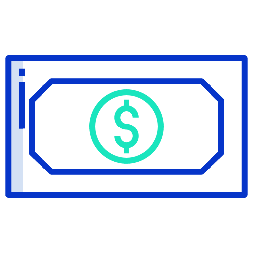 Money money business and finance dollar icon