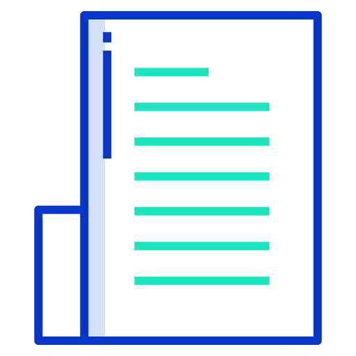 Page document multimedia files and folders icon