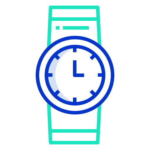Watch clock time watch icon