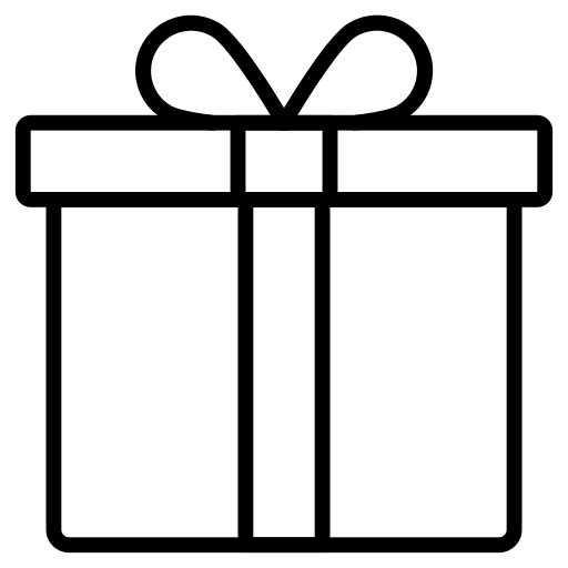 Gift box giftbox present box box icon