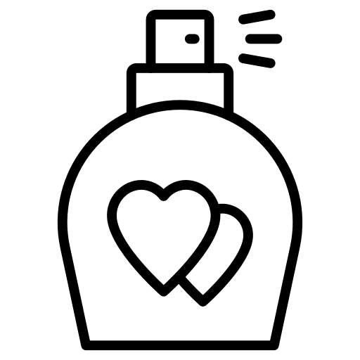 Perfume perfume hearts beauty icon