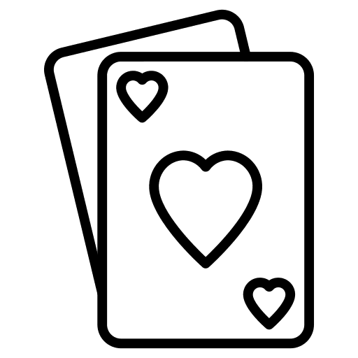 Poker cards poker game cards poker cards icon