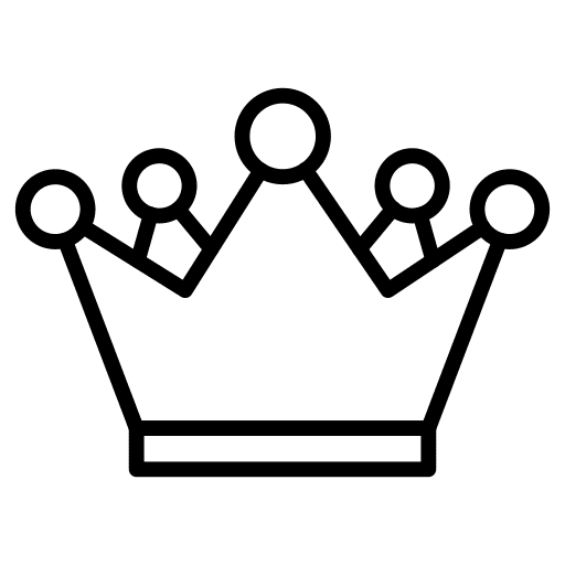 Crown king queen miscellaneous icon