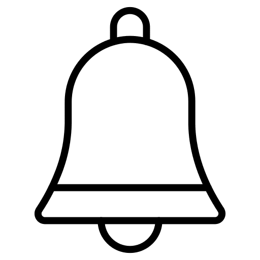 Bell bell notification bell alert icon