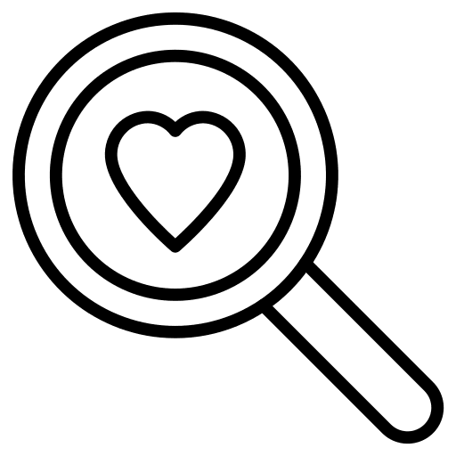 Magnifying glass search find magnifier icon