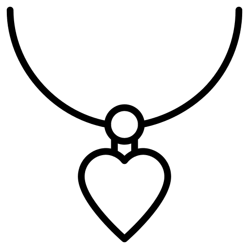 Necklace fashion jewelry necklace icon