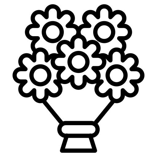 Bouquet bouquet flower bouquet flowers icon