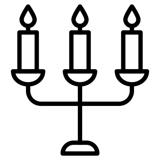 Lamp candle candles lamp candle furniture and household icon