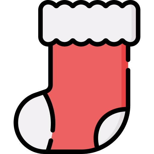Sock decoration sock ornament icon
