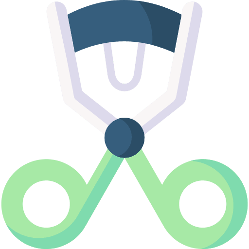 Eyelashes curler eye makeup fashion eyelashes curler icon