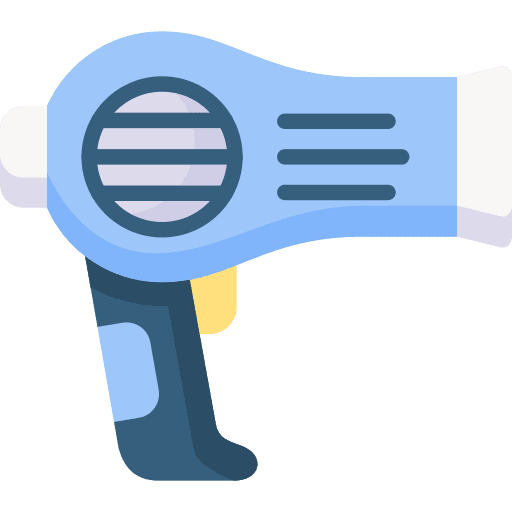 Hair dryer hair dryer beauty hairdresser icon