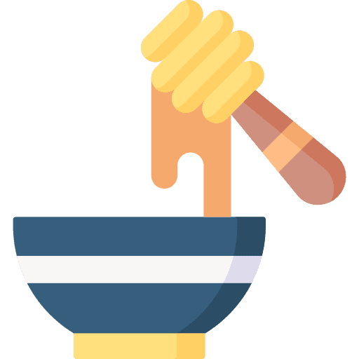 Honey sweet food jar icon