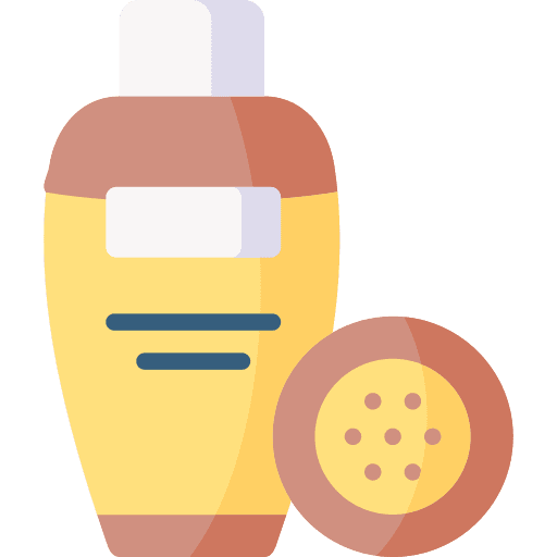 Makeup remover bottle remover wellness icon