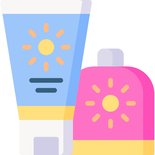 Sunscreen sunscreen lotion waterproof icon