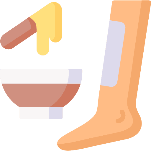 Depilation depilating depilation treatment icon