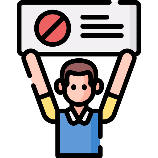 Protest vindication civil right movement user icon