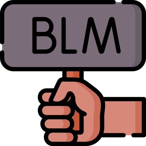 Black lives matter justice miscellaneous blm icon