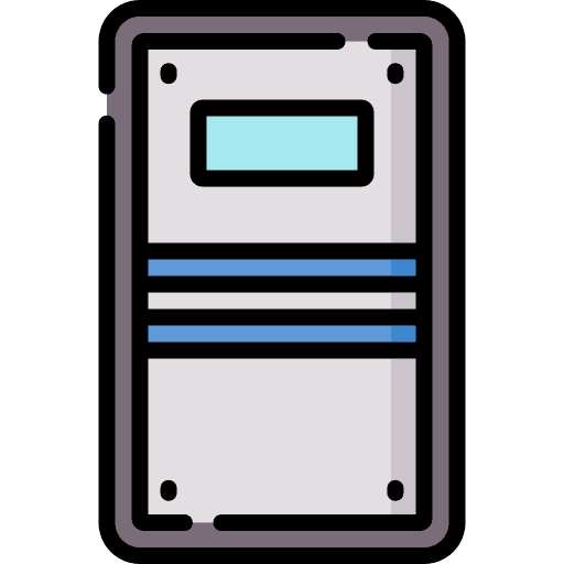 Shield security army shield icon