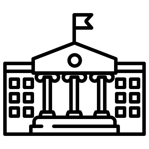 School college education elementary school icon
