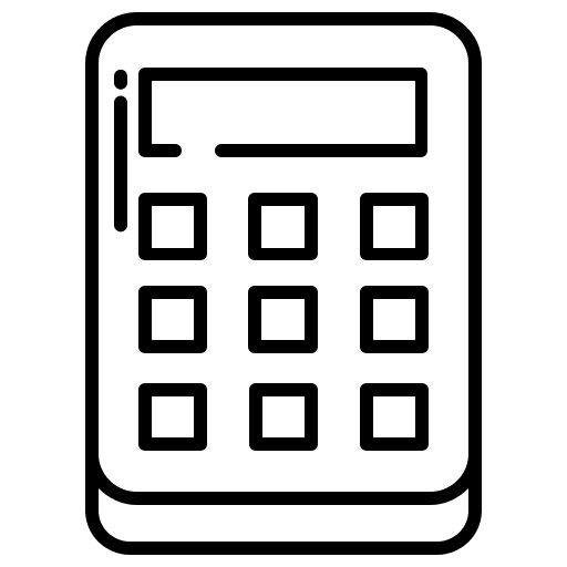 Calculator calculate calculator maths icon