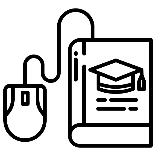 Online learning online learning elearning tutorial icon