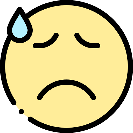 Dissapointment face dissapointment smileys icon