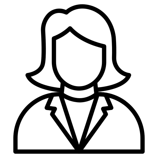 Employee female woman employee icon