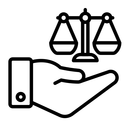 Law law scale legal icon