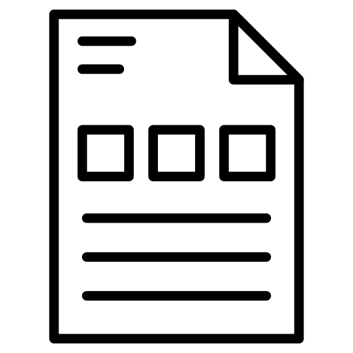 File page report files and folders icon