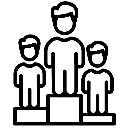 Podium competition achieve success icon