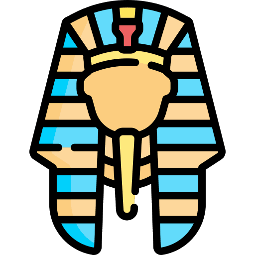 Pharaoh ethnic costume pharaoh icon